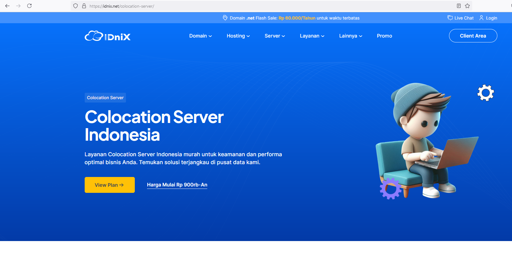 colocation server terbaik